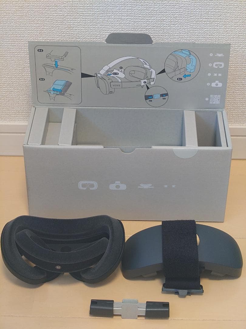 【中古】 HTC VIVE XR Elite デラックスパック ＋予備ガスケット