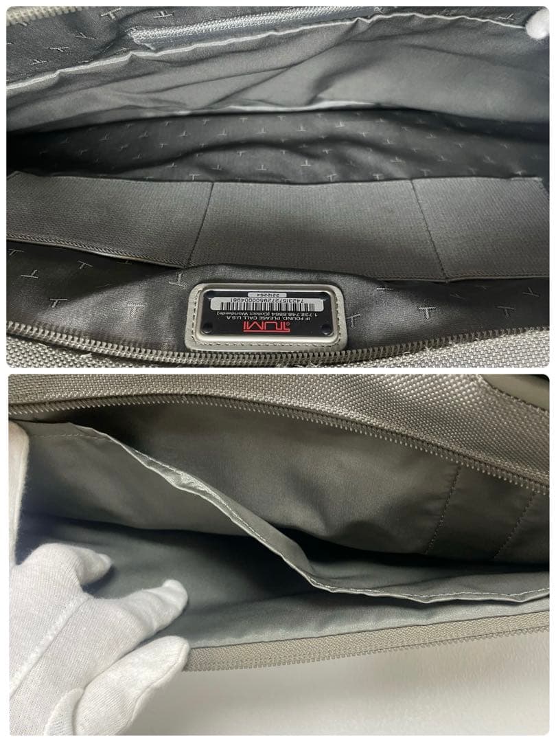 トゥミ　TUMI ビジネス　旅行バッグ　希少品　大谷用　グレー　ショルダーバッグ
