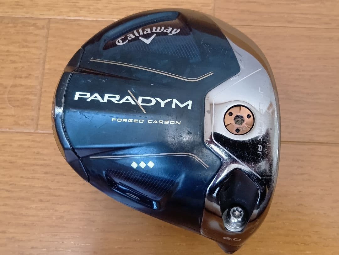 希少ロフト‼️【1Wヘッド単品】キャロウェイ『PARADYM ♦♦♦』(8.0)