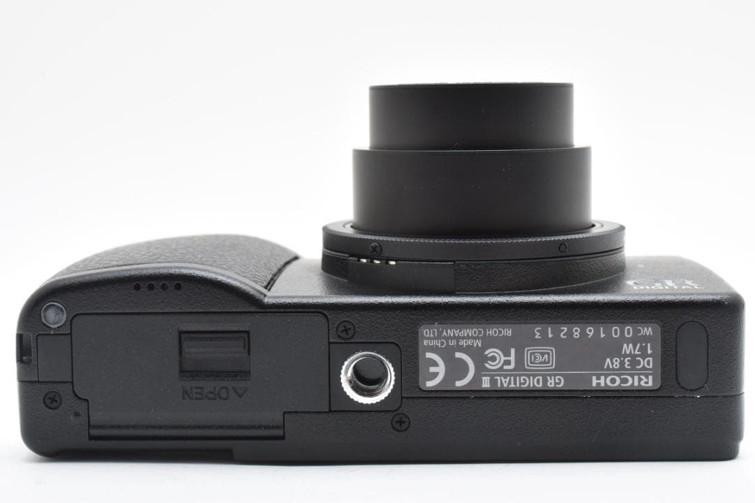 RICOH GR DIGITAL iii リコー シャッター回数1391