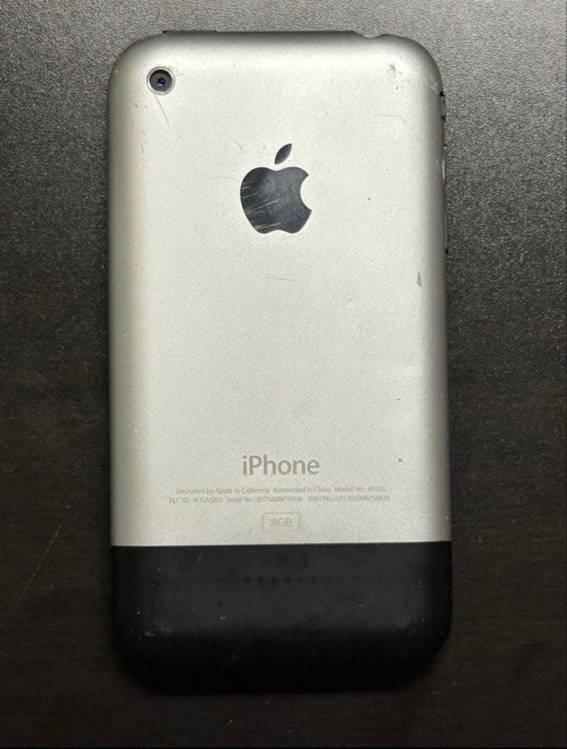 希少 初代 Apple iPhone 2G 第一世代 A1203 国内未発売