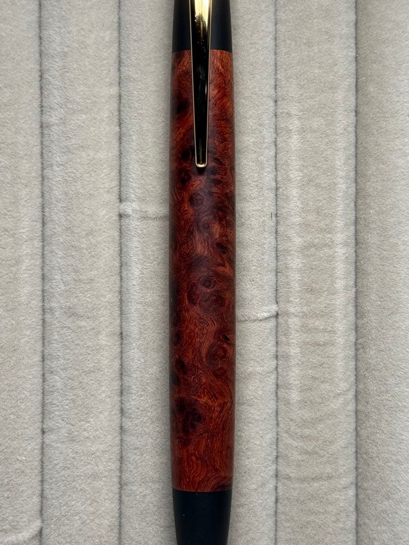 野原工芸　特上花梨瘤　スタンダードボールペン　極美品