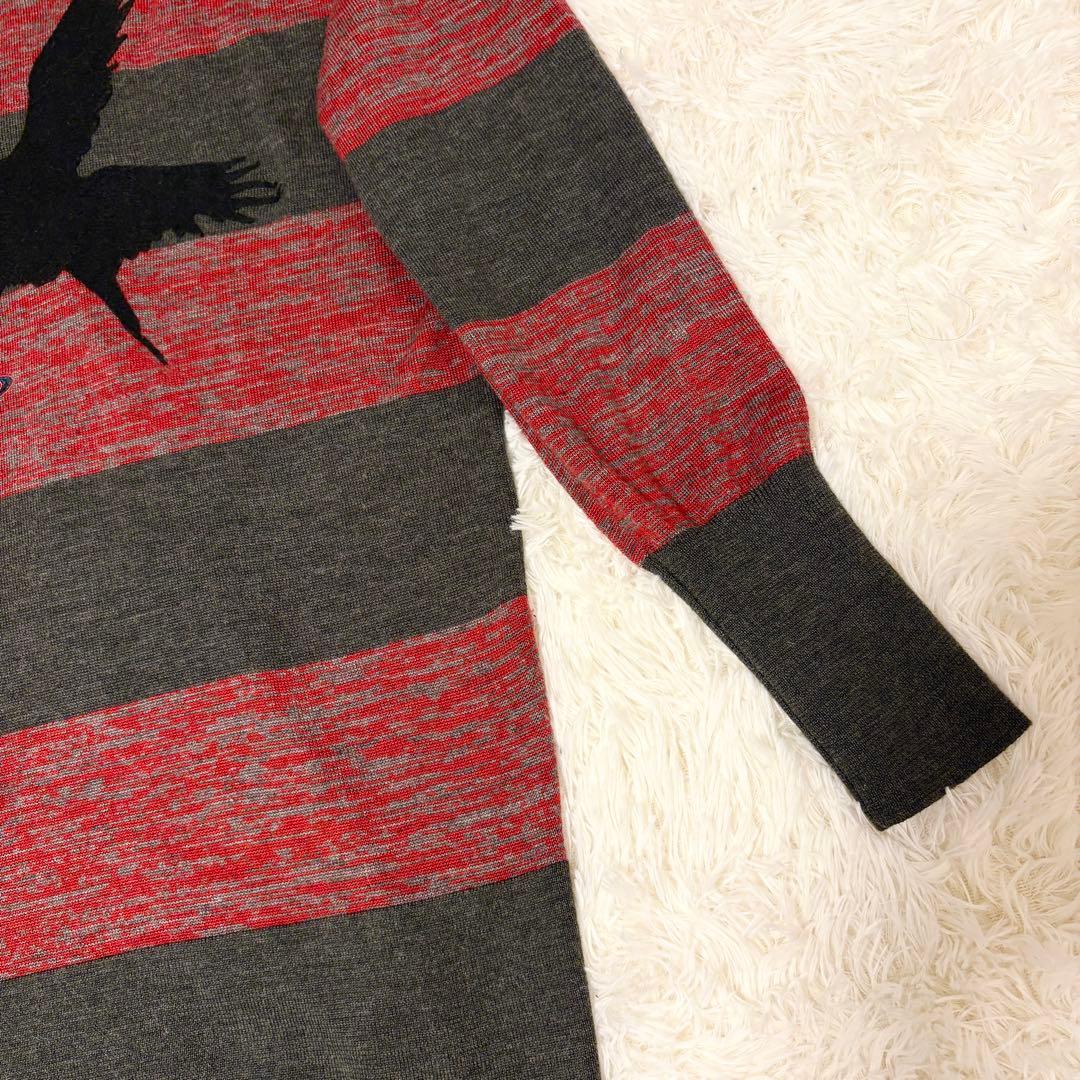 【ビックロゴ✨】Vivienne Westwood オーブ ロングカーディガン