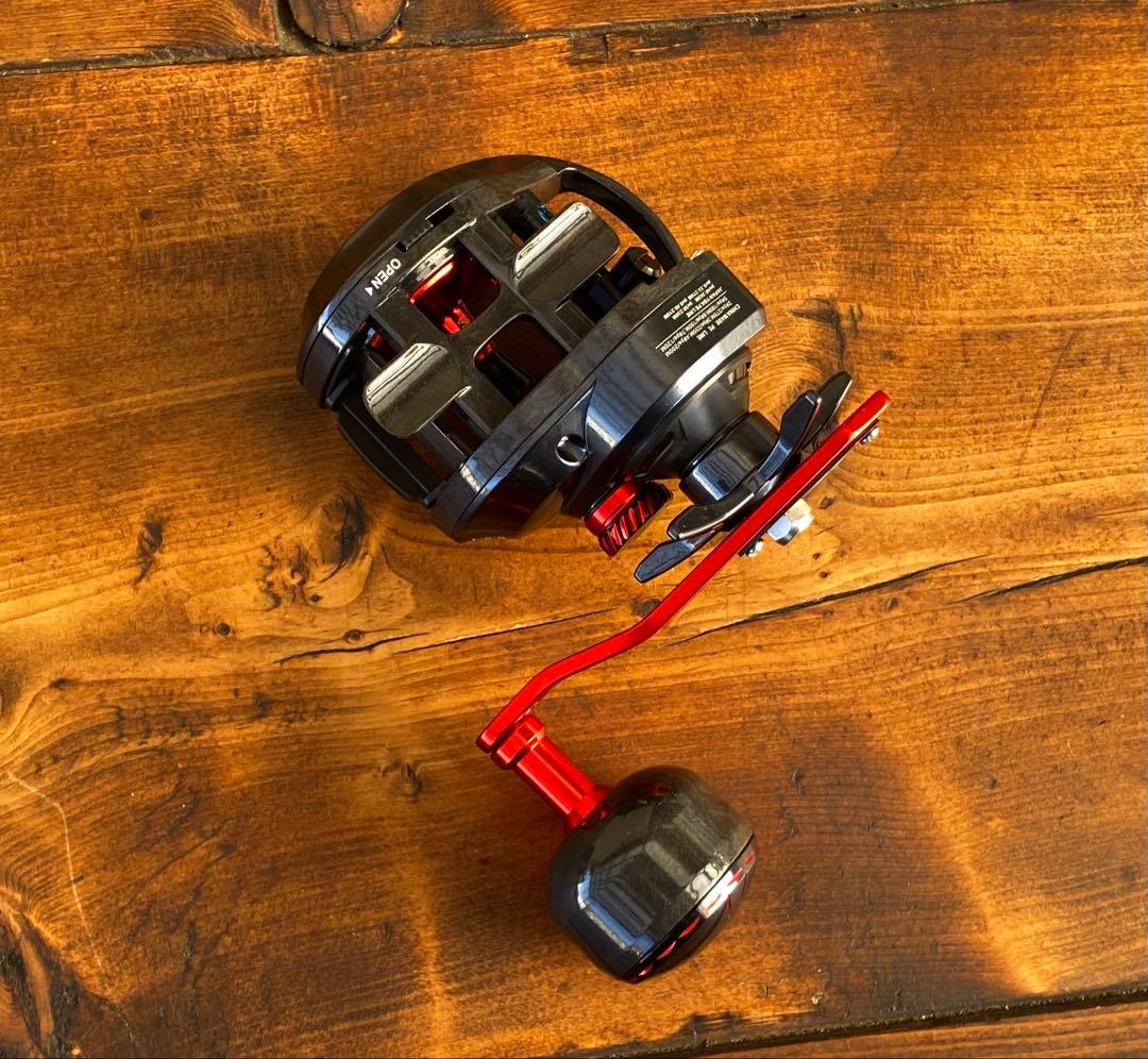 ジギングリール　船釣　左ハンドル　海釣り　ベイトリール　パワーハンドル　16kg