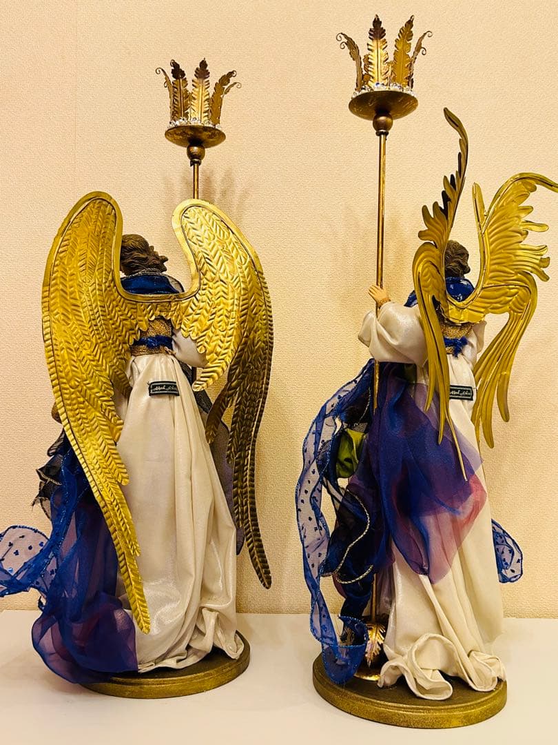 【超希少】マーク・ロバーツエンジェルペア　キャンドルホルダー