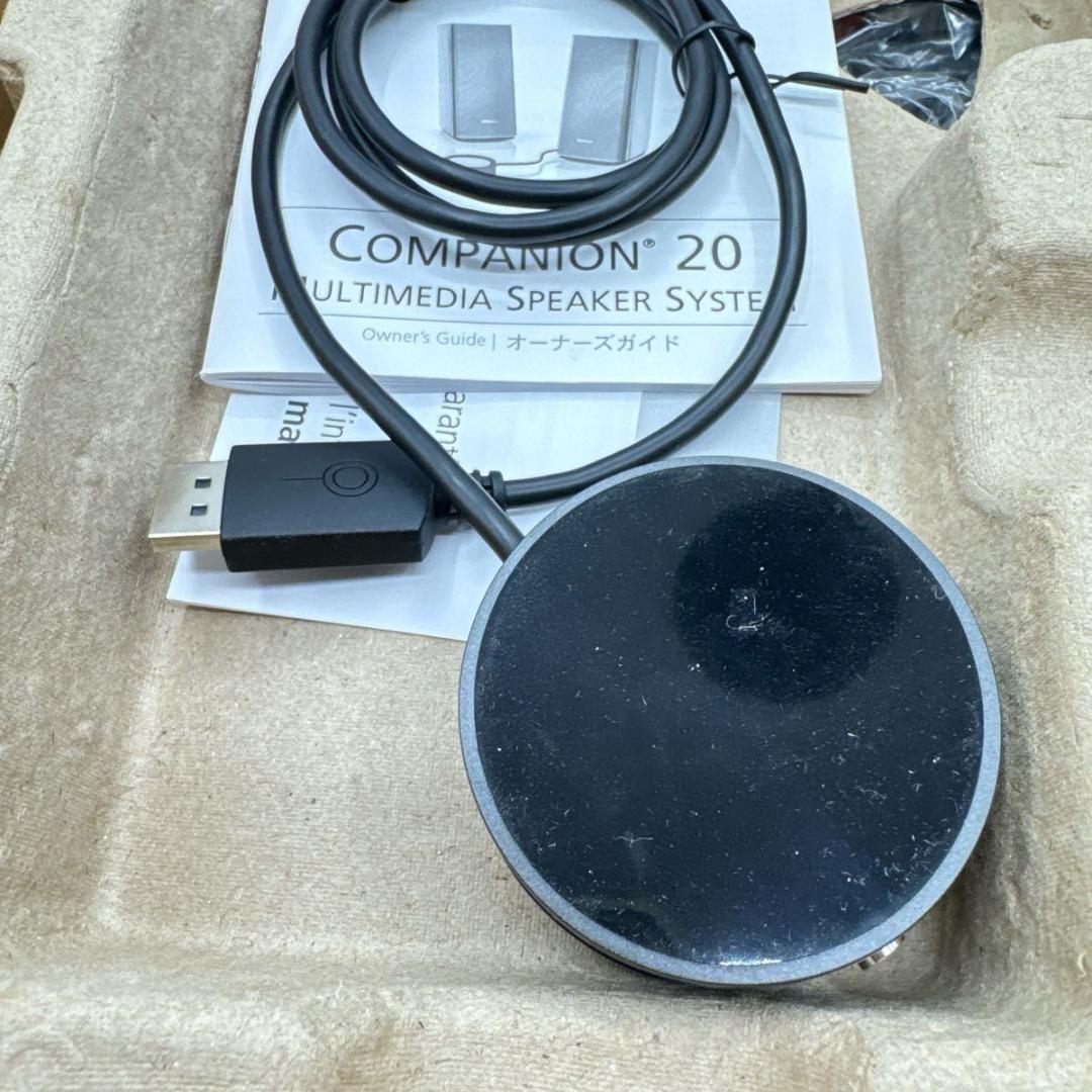 【未使用品】 BOSE Companion20 ペアスピーカー シルバー