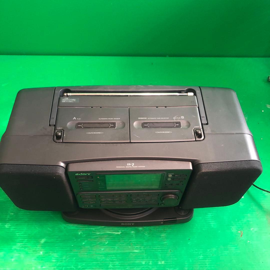 SONY CDラジカセ ZS-7 ドックセット ジャンク