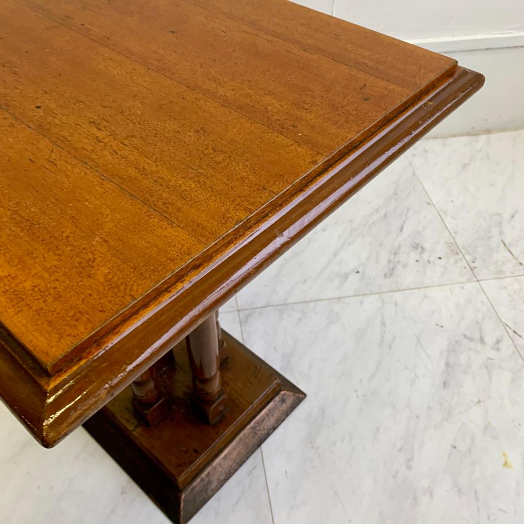 ヴィンテージ 木製 サイドテーブル レトロ 喫茶店 カフェテーブル ①