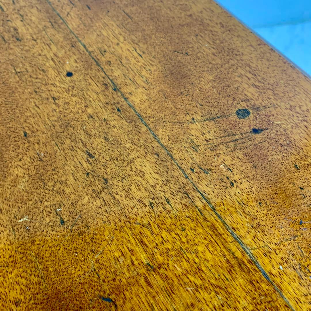 ヴィンテージ 木製 サイドテーブル レトロ 喫茶店 カフェテーブル ①