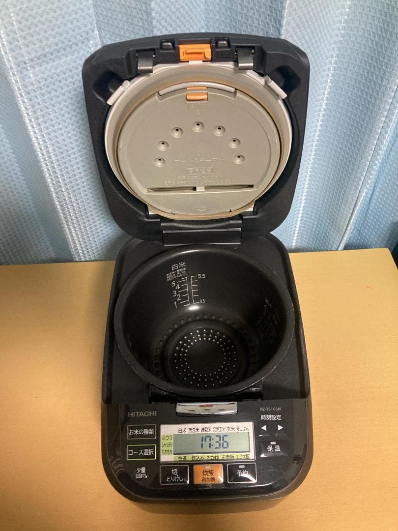 ★日立 圧力&スチームIHジャー炊飯器RZ-TS105M（M） 2022年製★