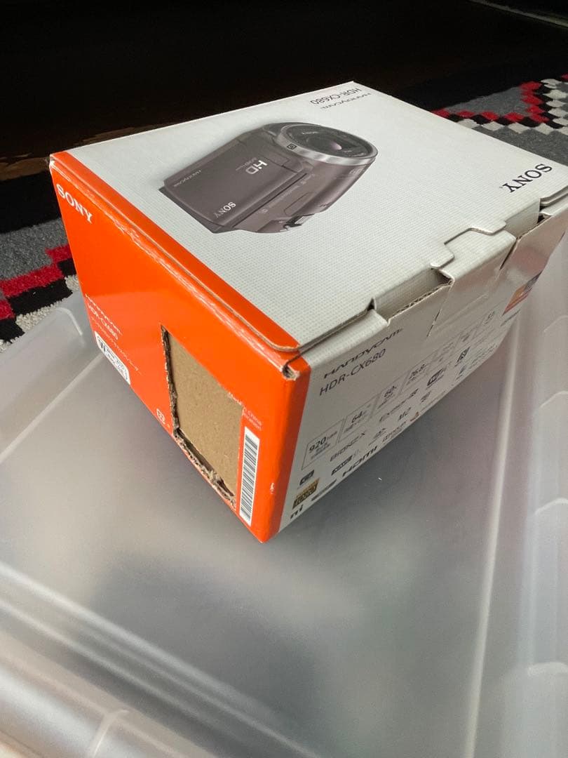 ソニー　Sony HDR-CX680 ビデオカメラ 本体➕大容量バッテリー付き