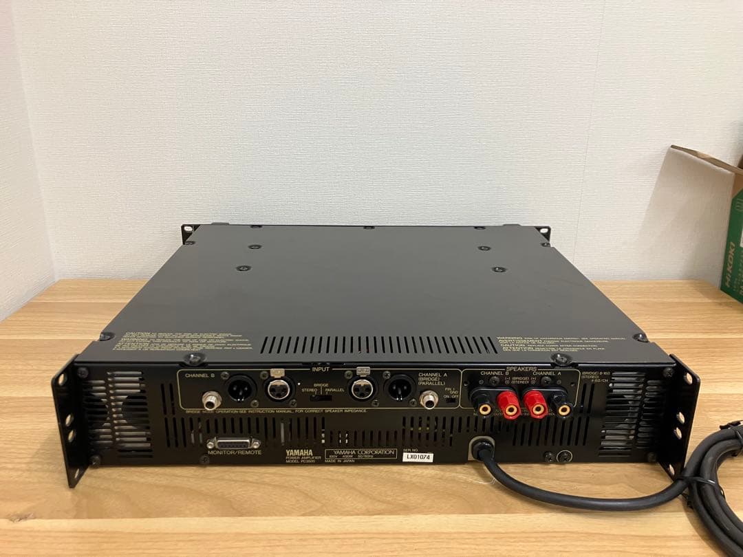 YAMAHA ヤマハ PC3500 パワーアンプ PAアンプ 業務用 PA機器