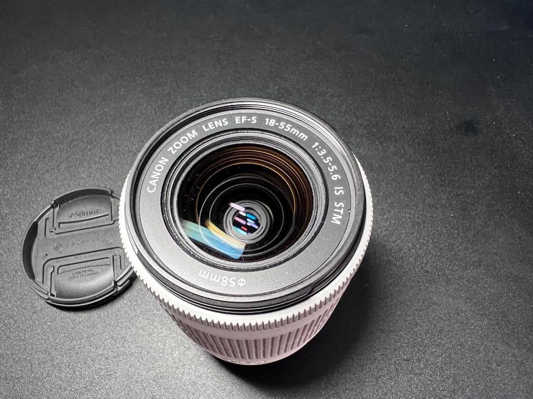 【美品】Canon EOS Kiss X7 ホワイト（レンズ2個、外箱など）