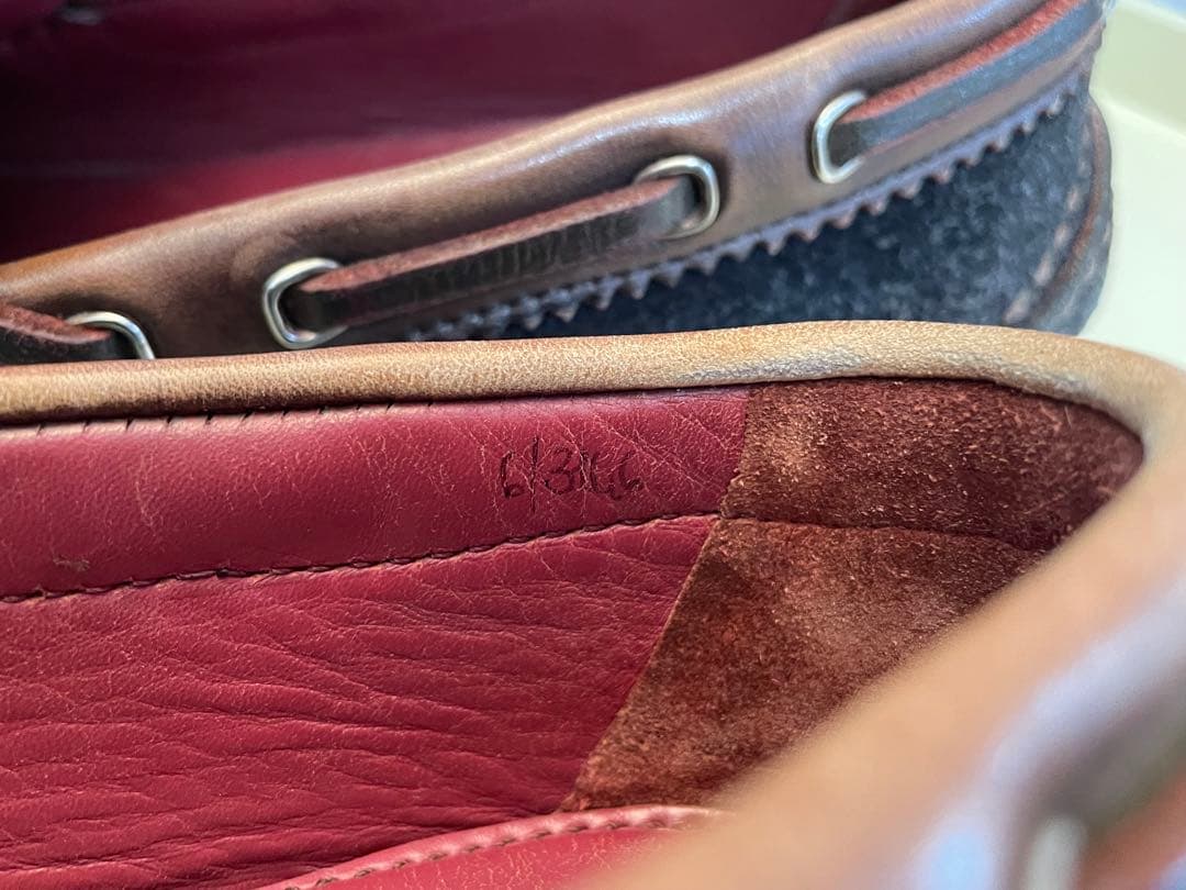 ベルルッティ カリグラフィ スエードレザー ドライビングシューズ スリッポン