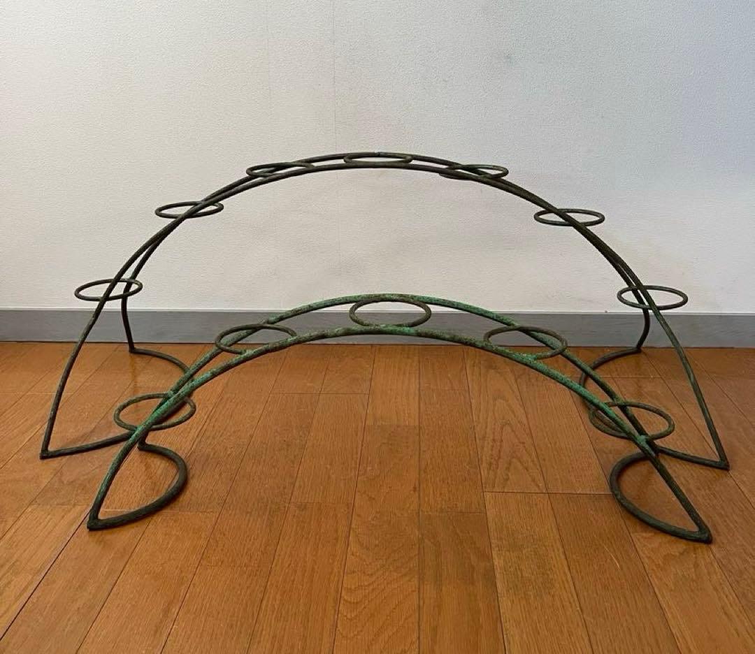 アンティーク　アイアン　プランタースタンド　ヴィンテージ　ミッドセンチュリー