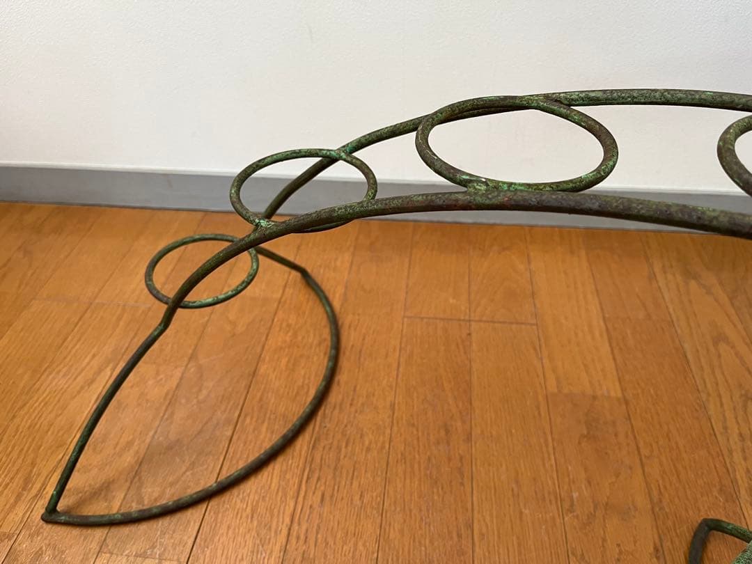 アンティーク　アイアン　プランタースタンド　ヴィンテージ　ミッドセンチュリー