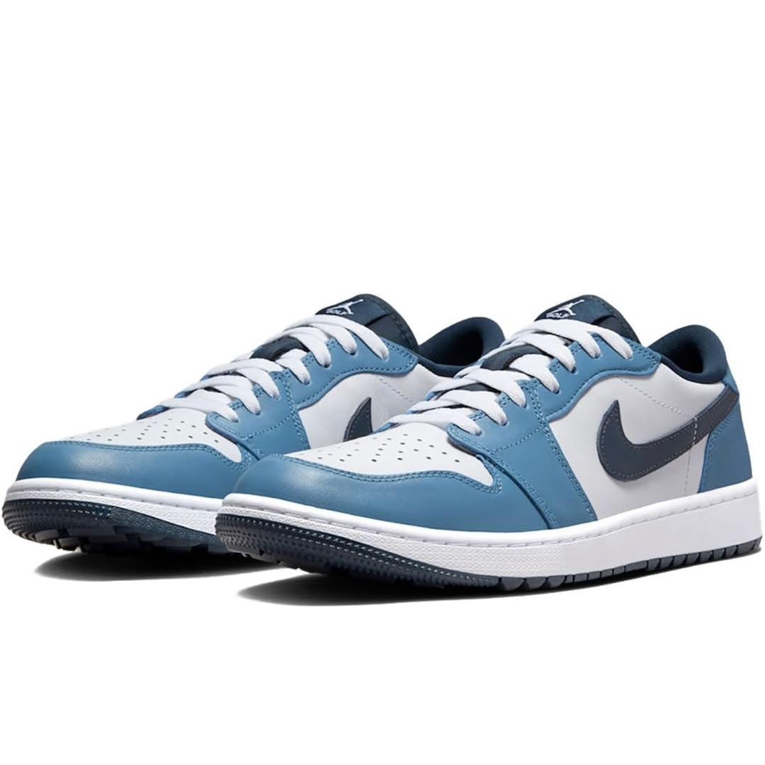 ナイキ ゴルフ ジョーダン 29 スニーカー シューズ 靴 青 天然皮革