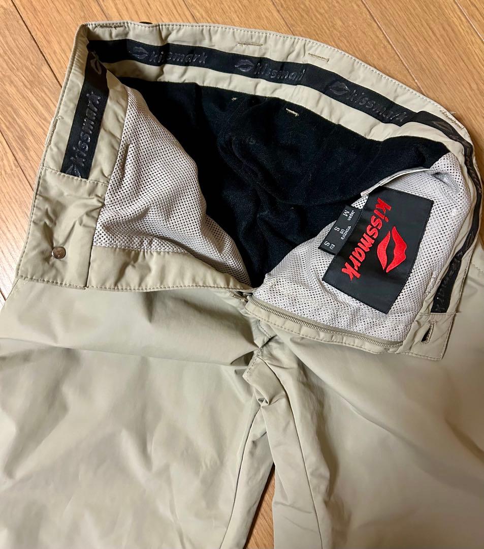 美品 Kiss mark スノーボードウェア 上下セット レディース Mサイズ