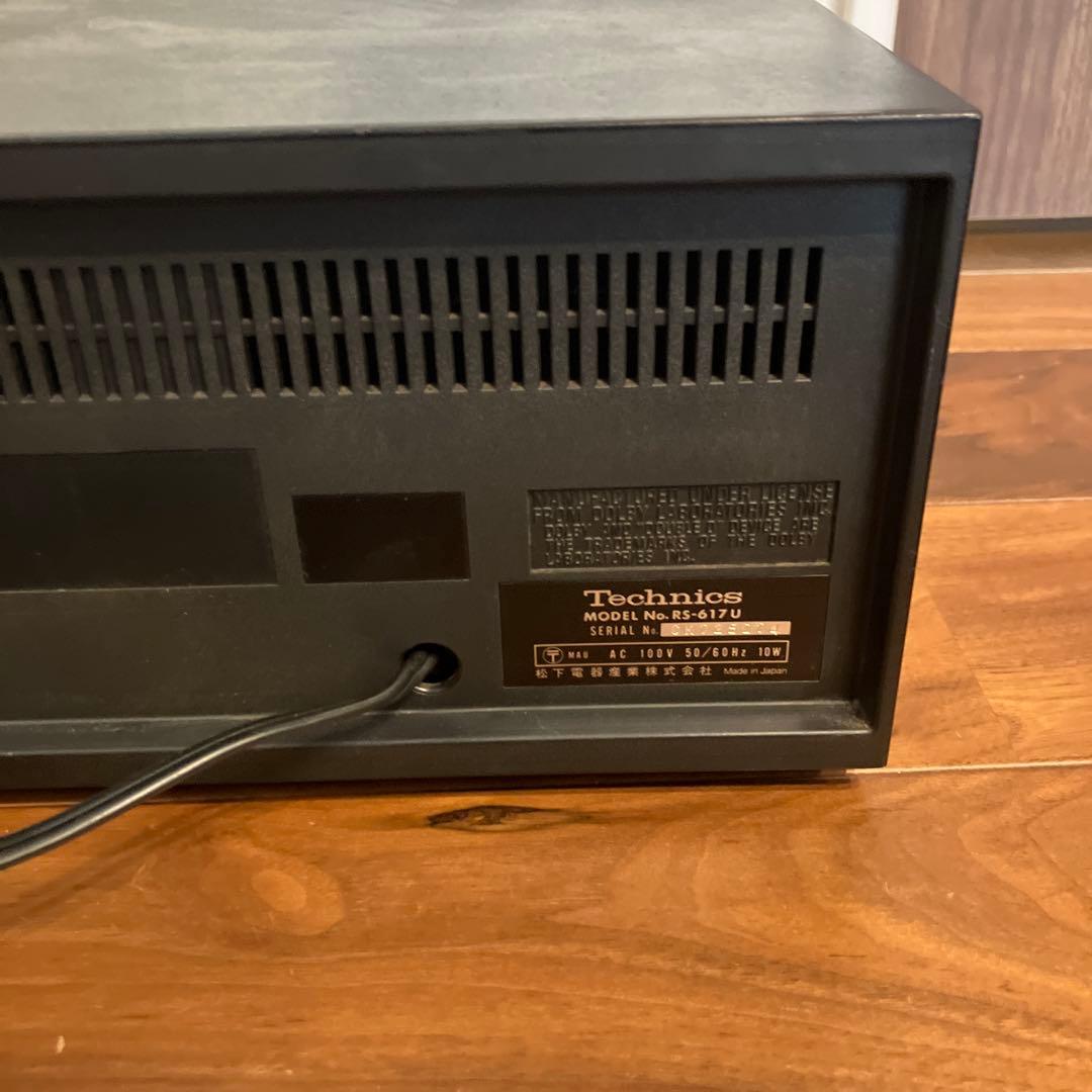 technics テクニクス RS-617U カセットレコーダー カセットデッキ