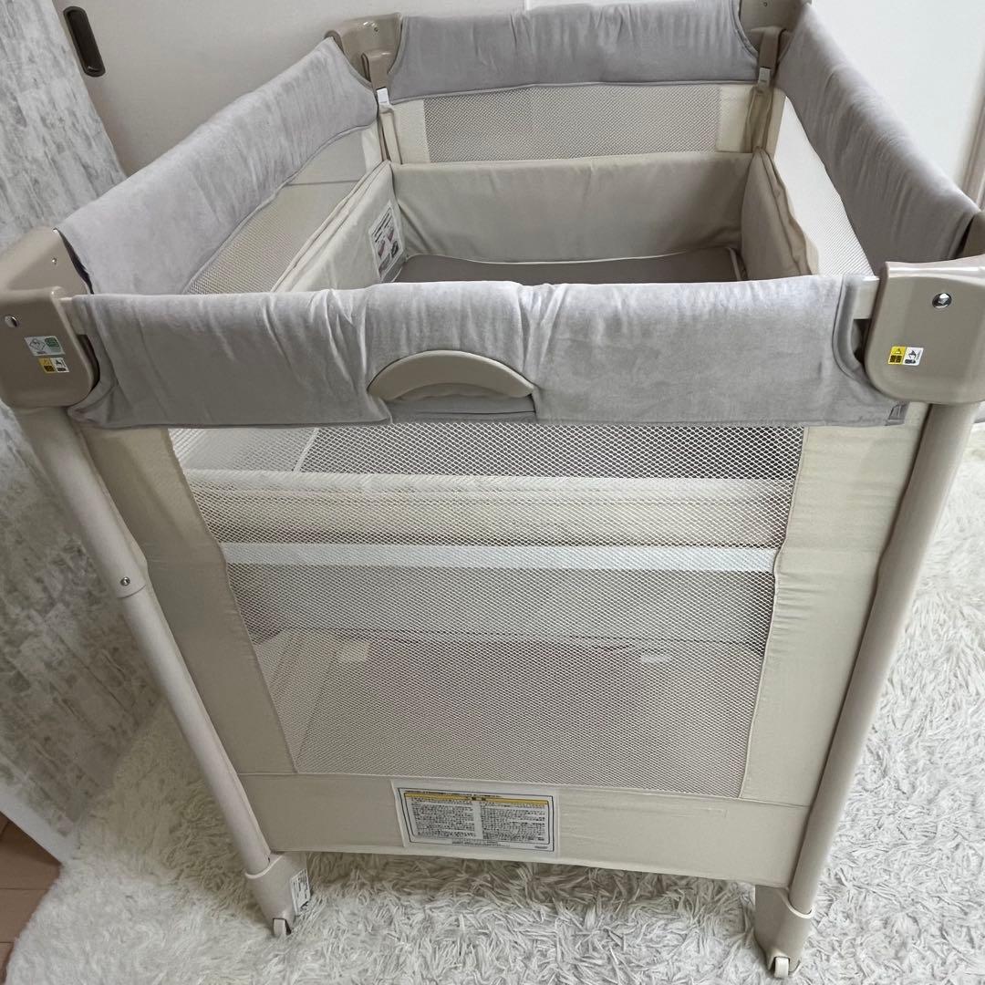 美品　ココネルエアープラス　ホワイトベージュ　9X196CXXJ アップリカ