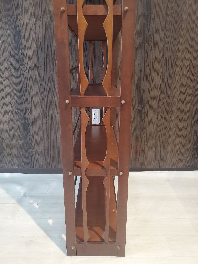 レトロ　オープンラック　飾り棚 本棚　シェルフ