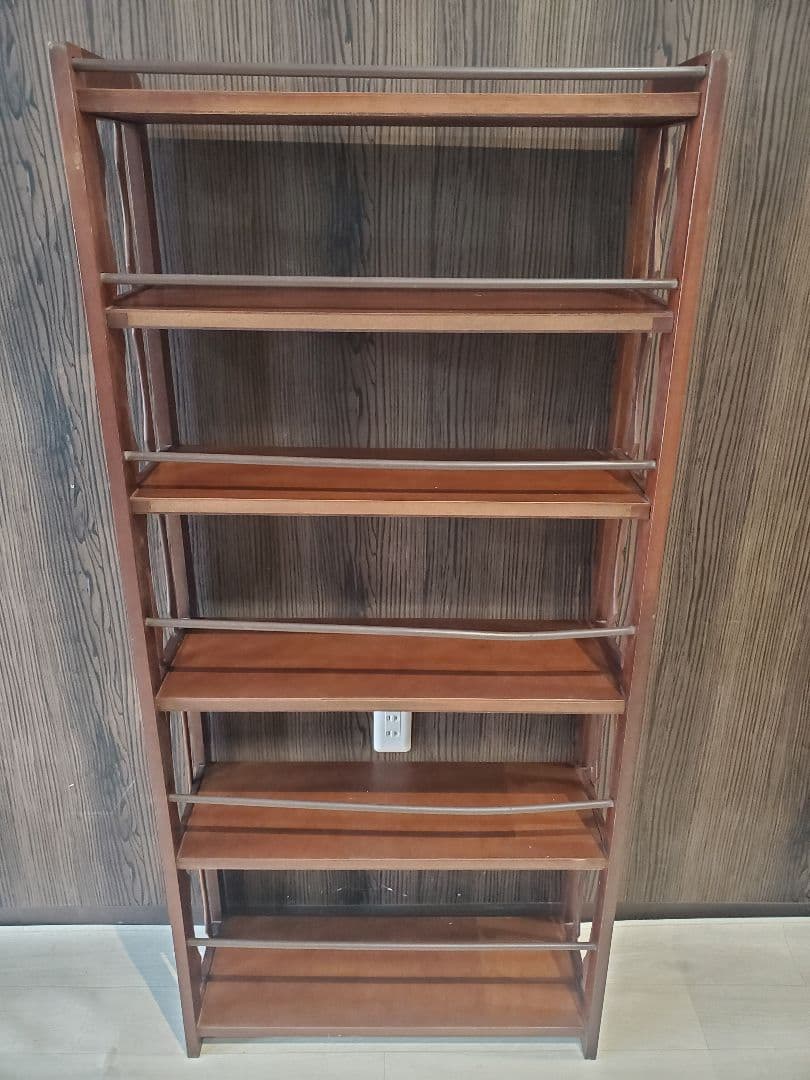 レトロ　オープンラック　飾り棚 本棚　シェルフ