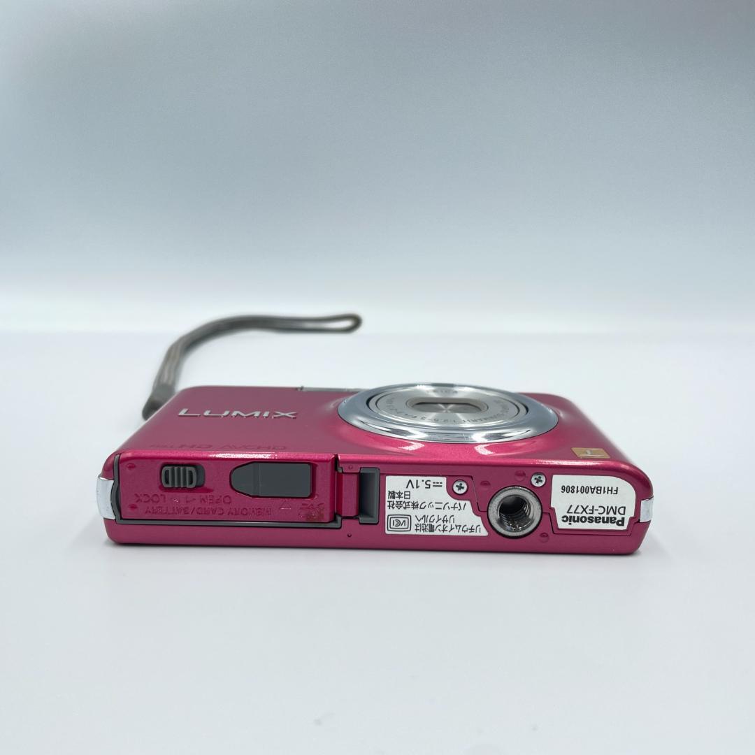 【動作品・転送特典無料あり】Panasonic Lumix DMC-FX77