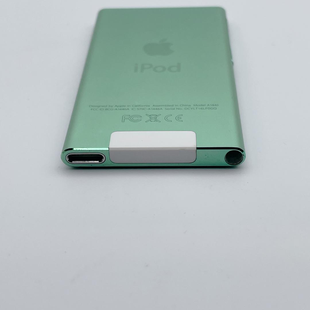 【美品】Apple iPod nano 第7世代 16GB グリーン