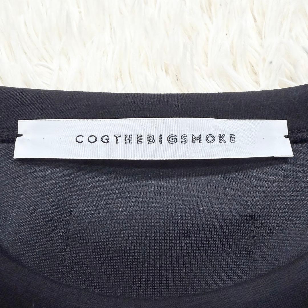 ✨極美品✨コグザビッグスモーク　MEGA CREW NECK TOP　黒　日本製