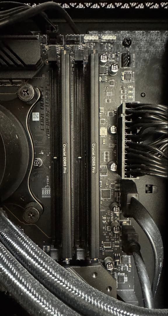 S*T様 自作パソコン　i9 14900K MSI DDR5 96GB SSD1