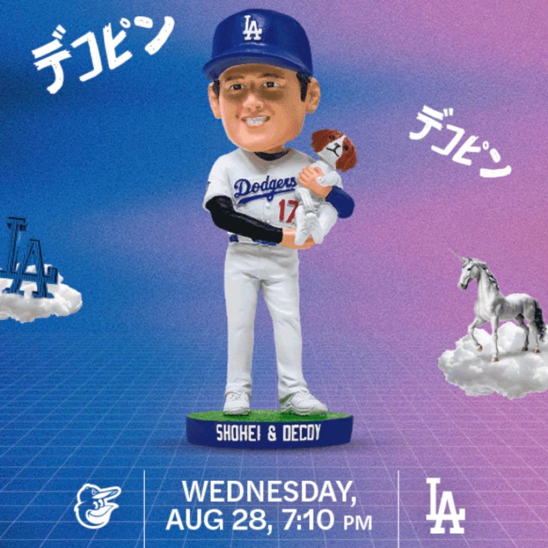 【最終値下げ！】8/28 大谷翔平 デコピン ボブルヘッド ボブルヘッド