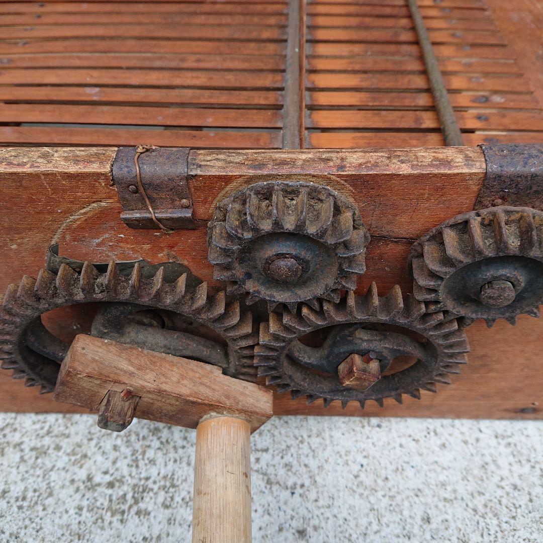 昭和レトロ 古道具 古民家 絹糸毛羽取り機