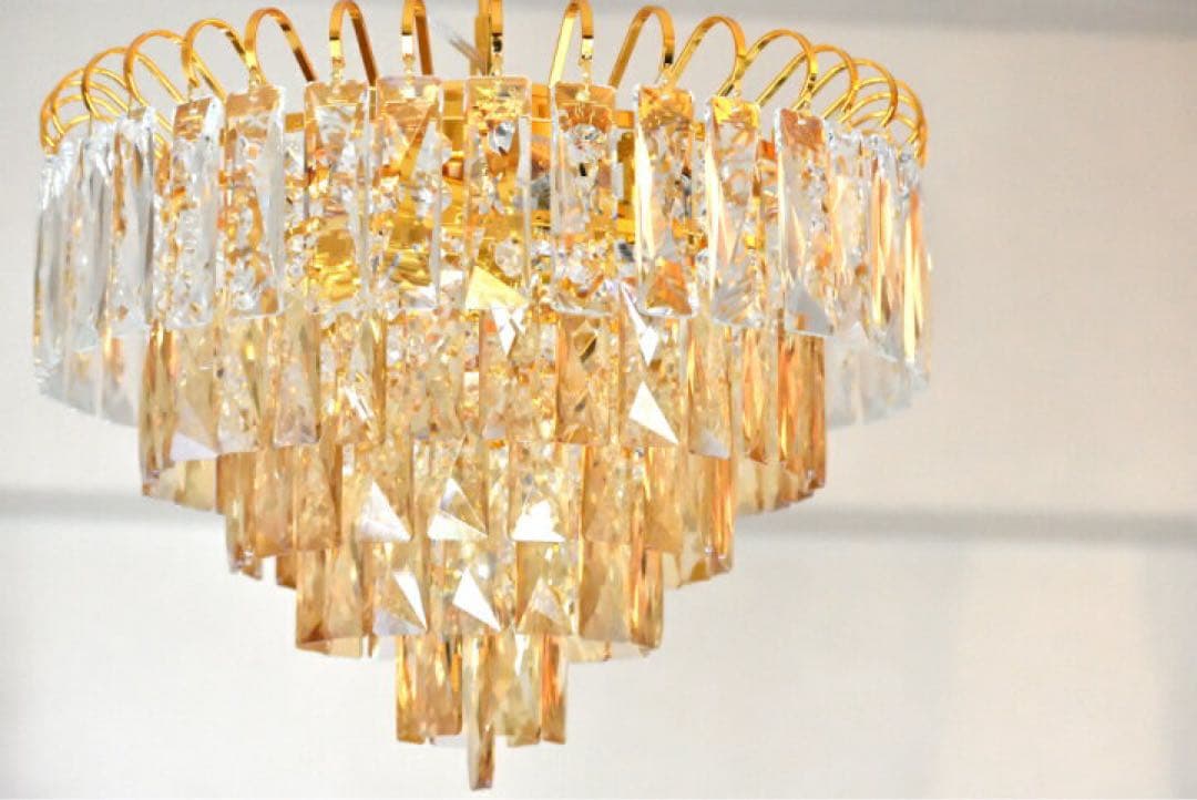 Topaz chandelier ゴールド シャンデリア　特別価格