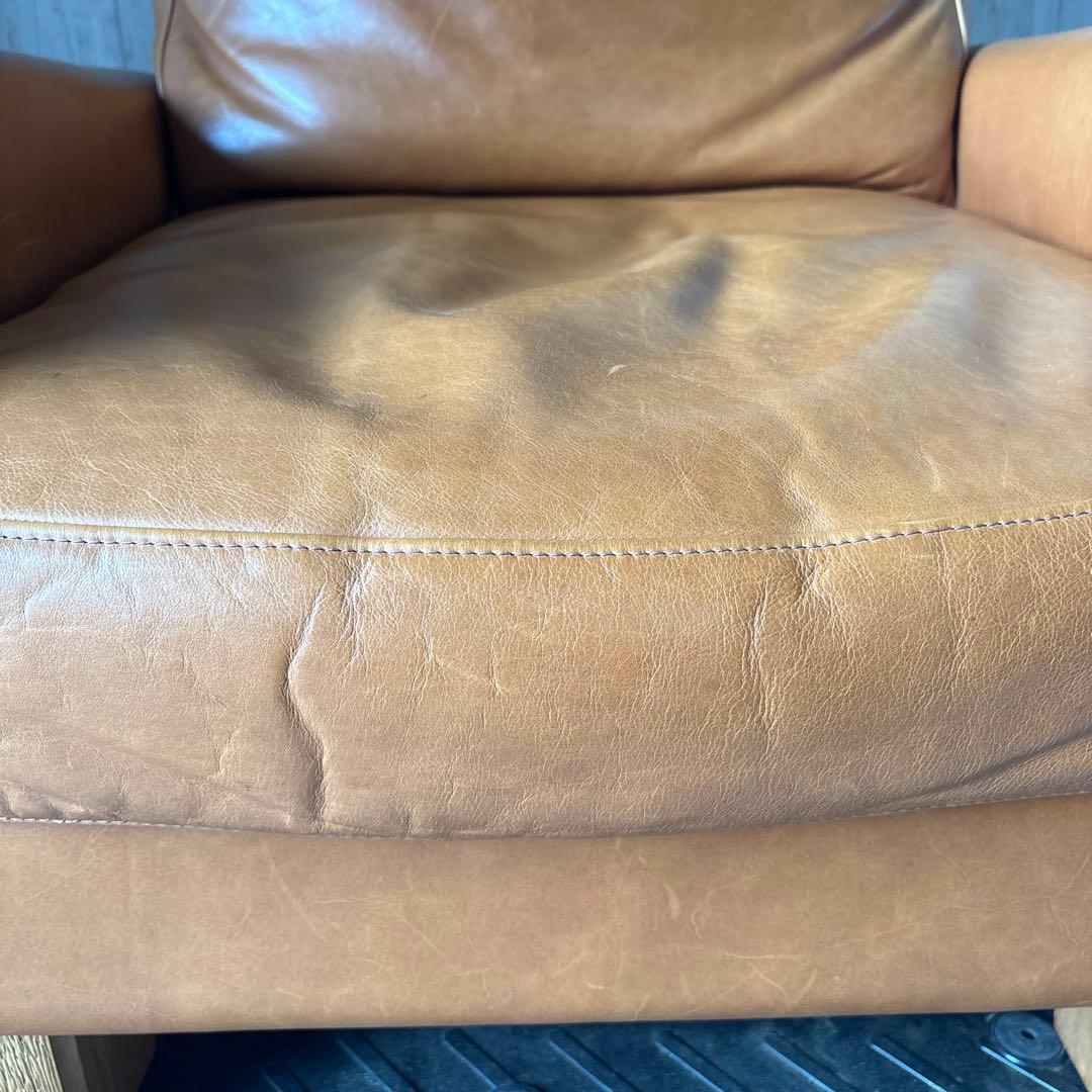 美品 ジャーナルスタンダード アクメ ファニチャー フレスノ レザー ソファ