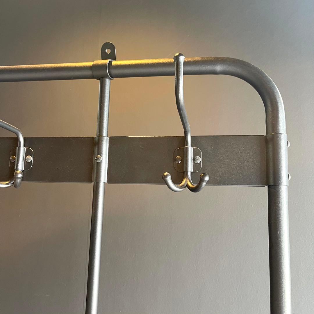 ™*️様 美品 イケア IKEA PINNIG コートラック マットブラック
