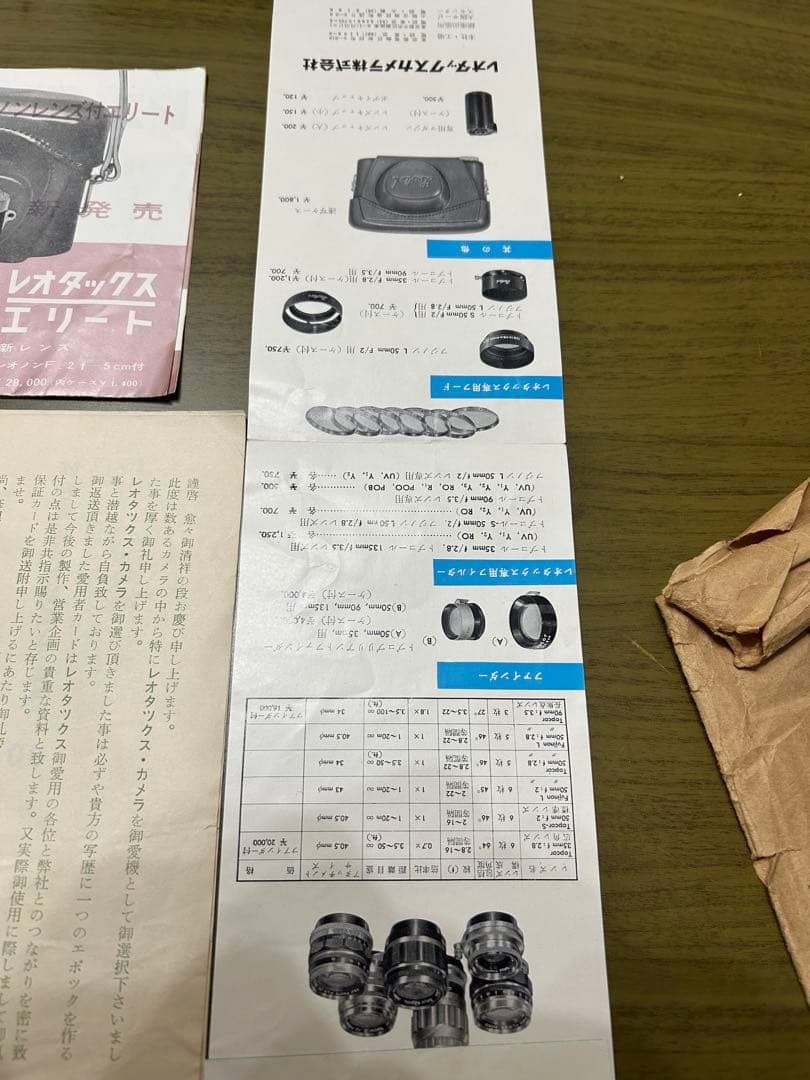 レオタックスカメラ　TV2