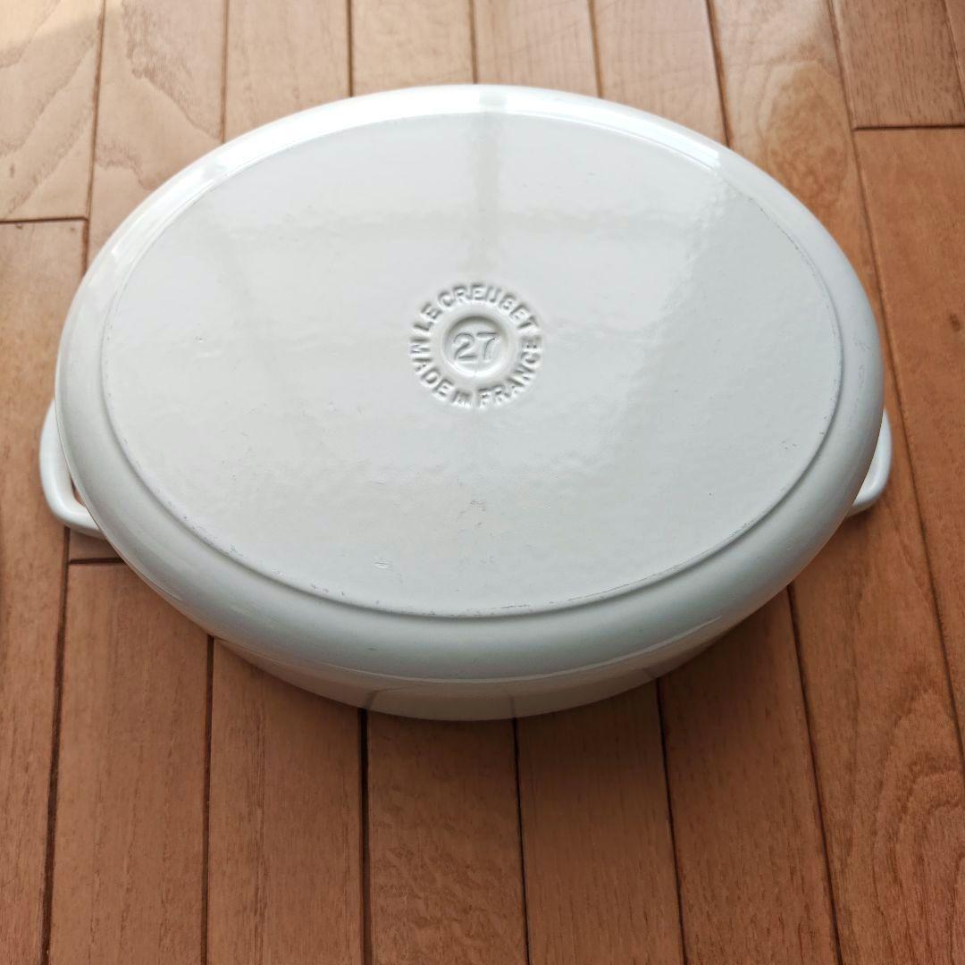 ル・クルーゼ　オーバル２７cm 両手鍋