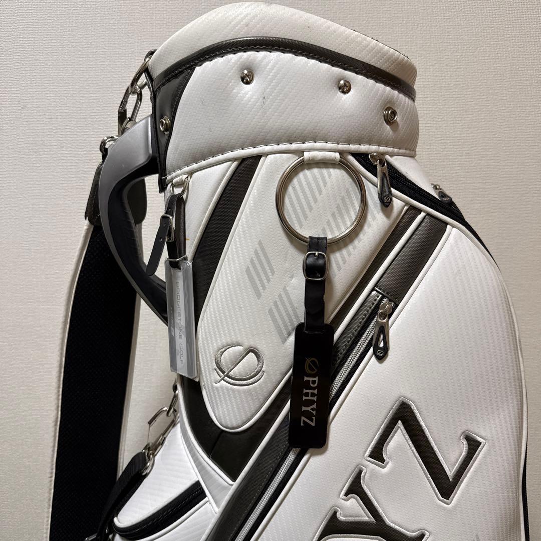 BRIDGESTONE PHYZ キャディバッグ ホワイト