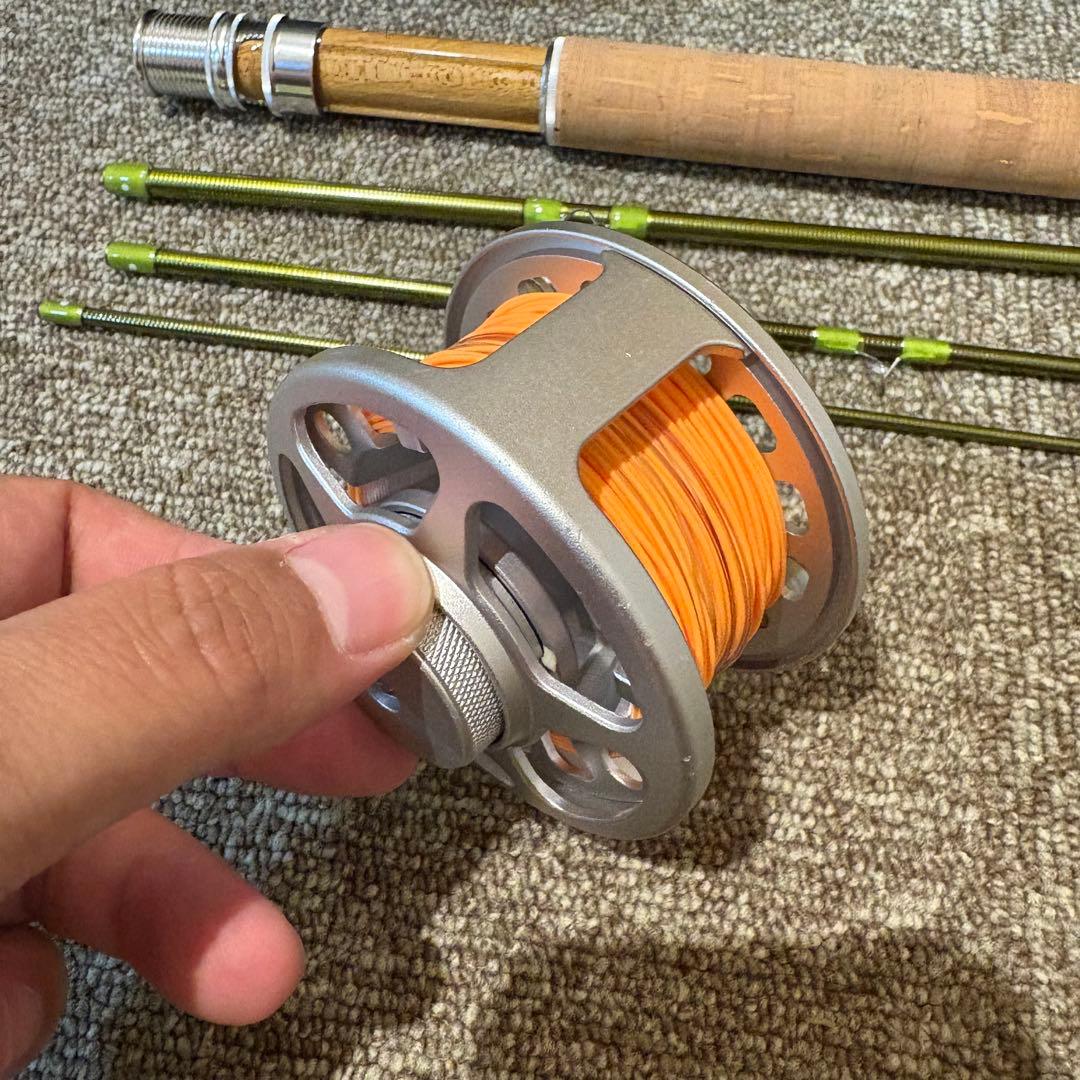 マ*メ様 K.Bullet Creek #3 フライフィッシング入門セット　7f