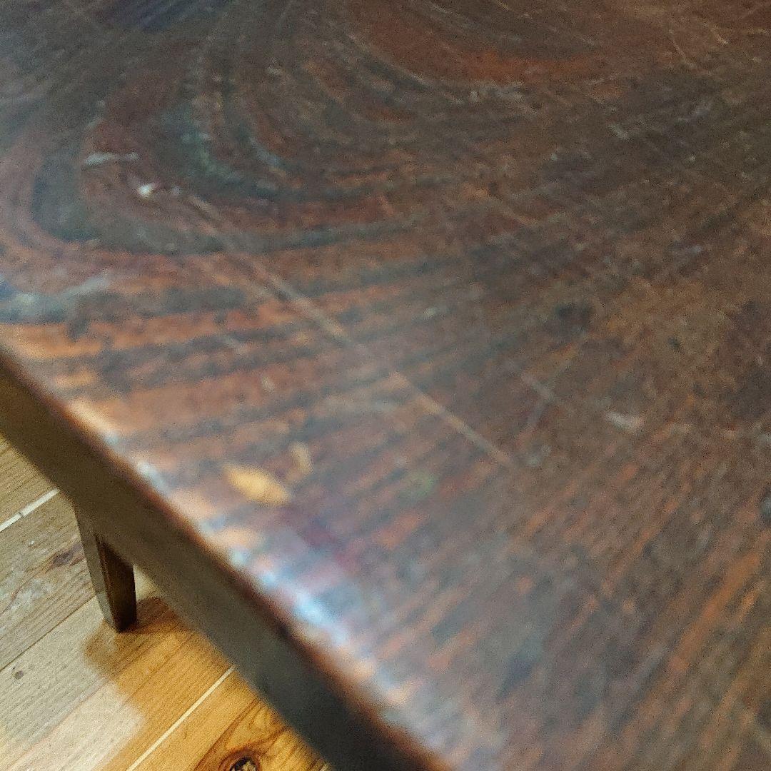 今月中の値下げです！無垢 欅 一枚板 炬燵 看板