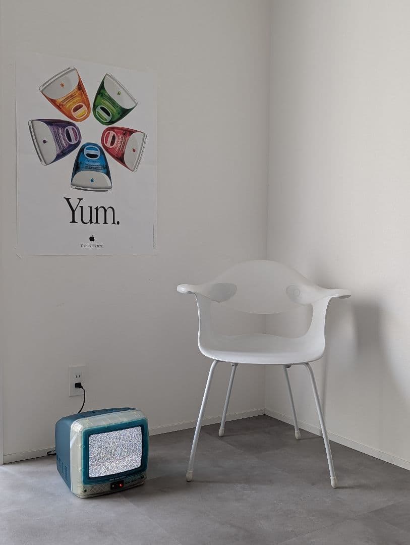 90's y2kデザイン HITACHI スケルトン TV ヴィンテージ