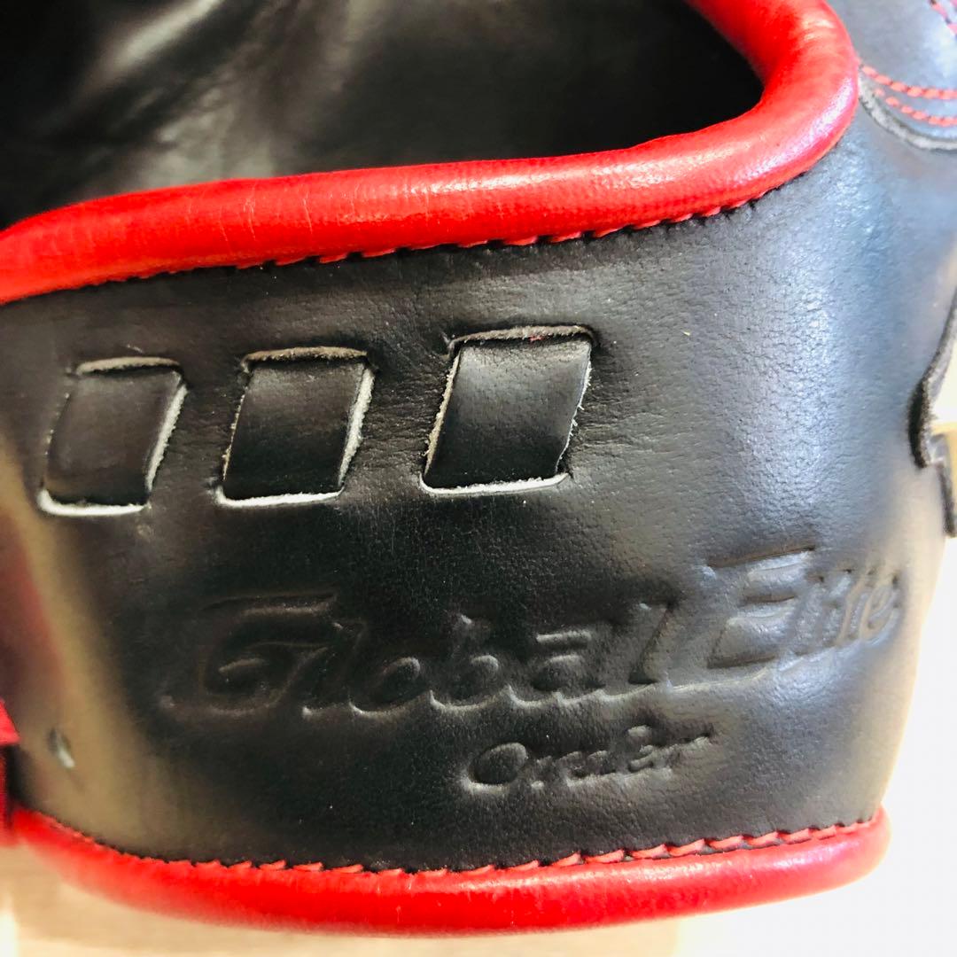 F243◽️MIZUNO◽️ミズノ　オーダーグローブ　グローバルエリート　刺繍有り