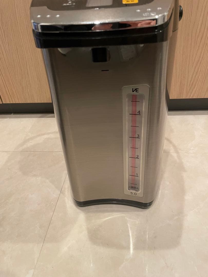 タイガー魔法瓶 5L ブラック PIE-A501K 電気ポット 大容量 ブラック