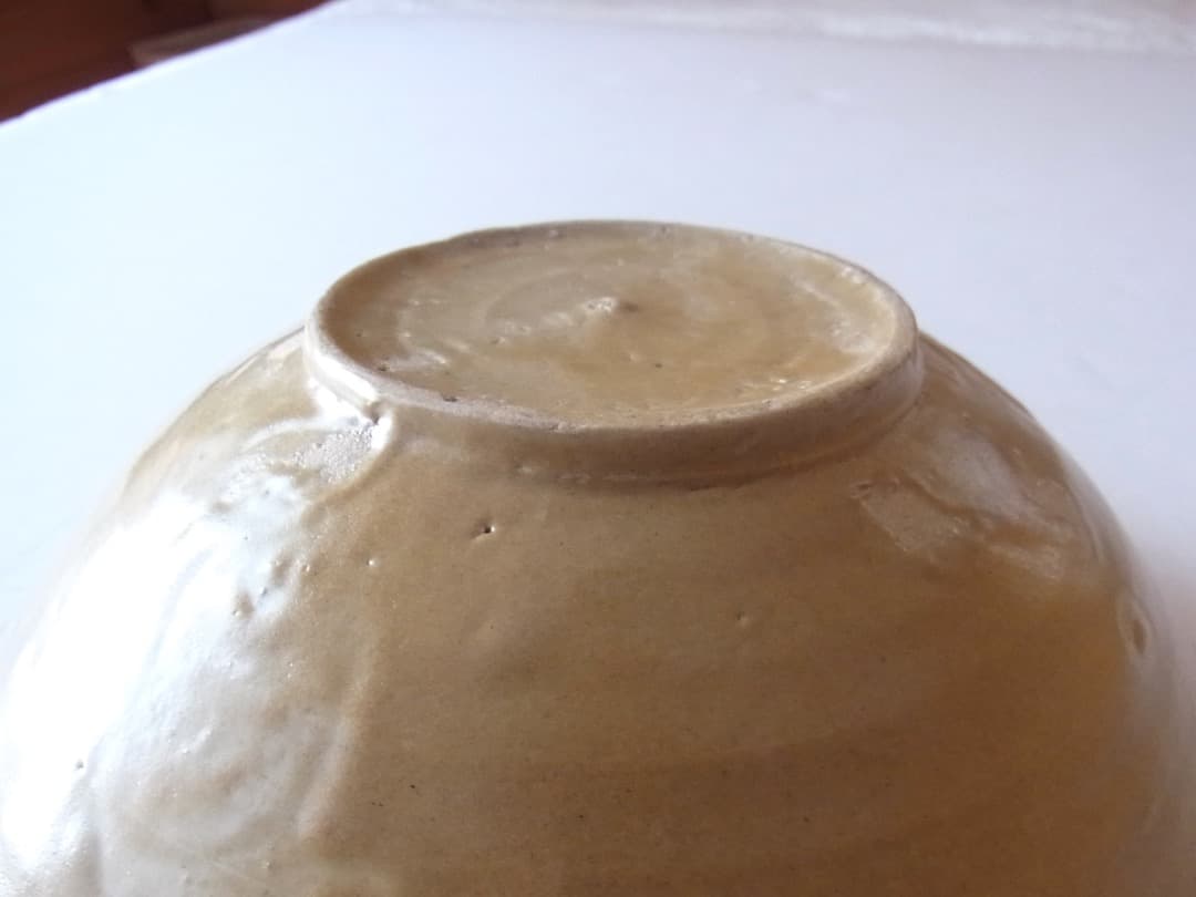 山本亮平『灰釉大鉢』麺鉢 初期伊万里 李朝 古唐津 黒高麗 オンギ くらわんか