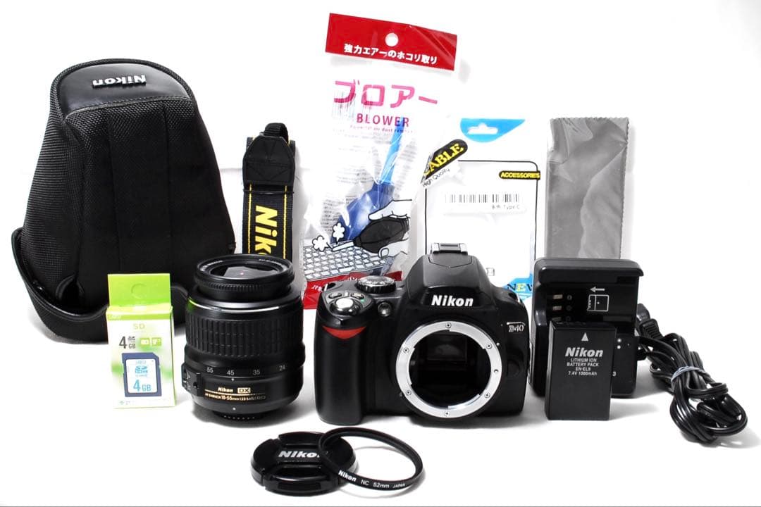 Nikon D40 一眼レフレンズ スマホ転送 初心者にオススメ✨ 入門モデル