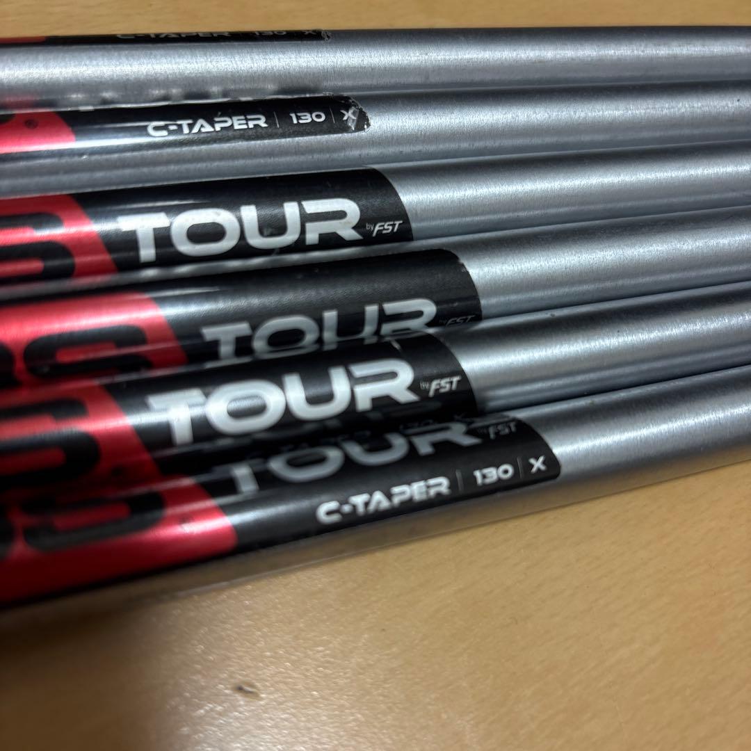KBS Tour C-Taper 130x アイアン シャフト 6本セット