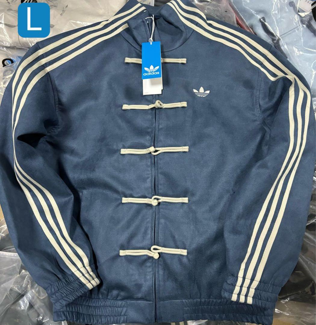 adidasアディダス 中国限定 蛇年トラックジャケット ネイビーL