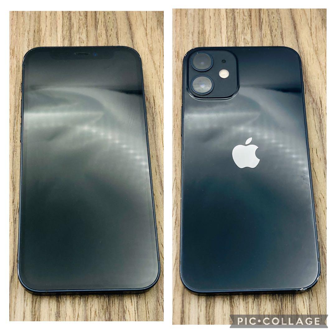 【新品バッテリー】iPhone12mini ブラック 128GB SIMフリー