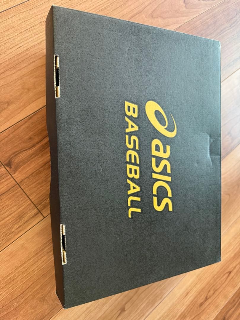 ASICS 野球用スパイク 黒/近本光司ロゴ入り　新品