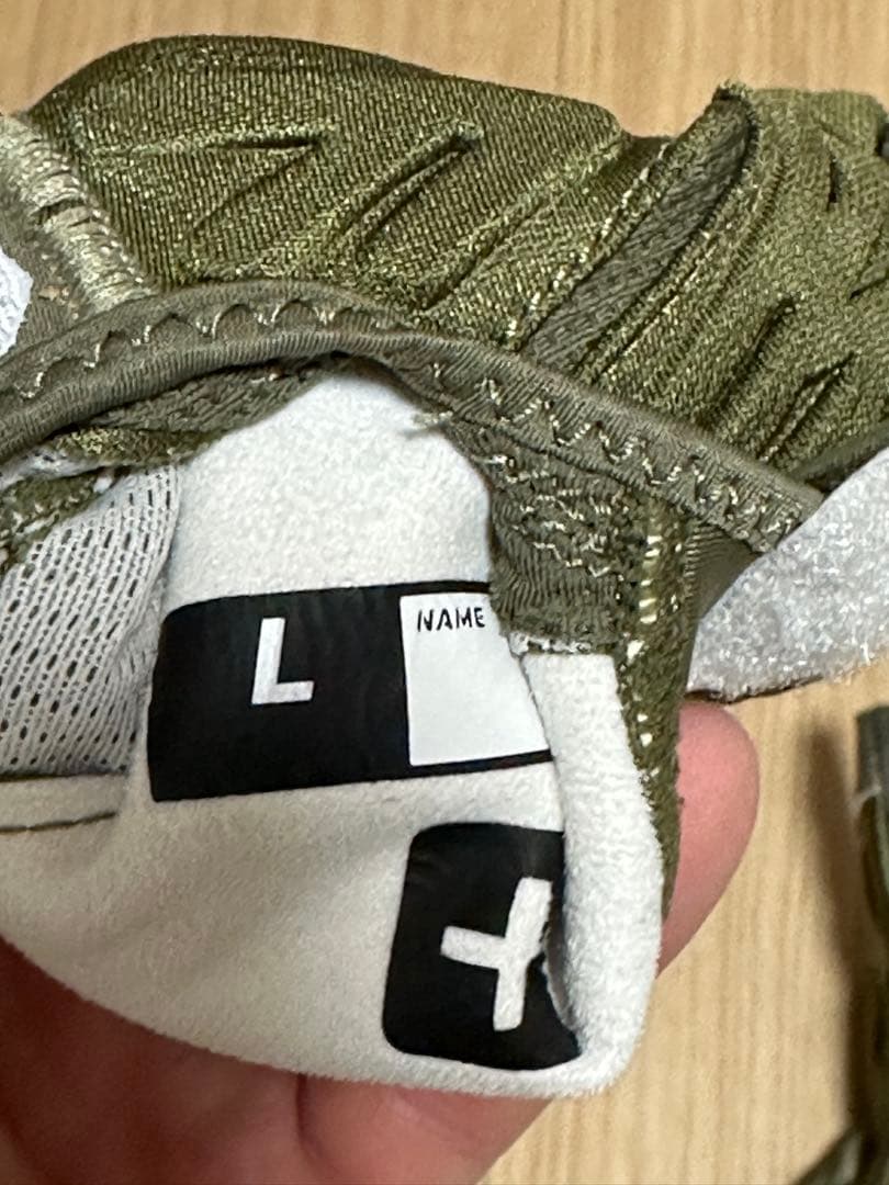 Nike アメリカンフットボールグローブ L メリーランド NCAA